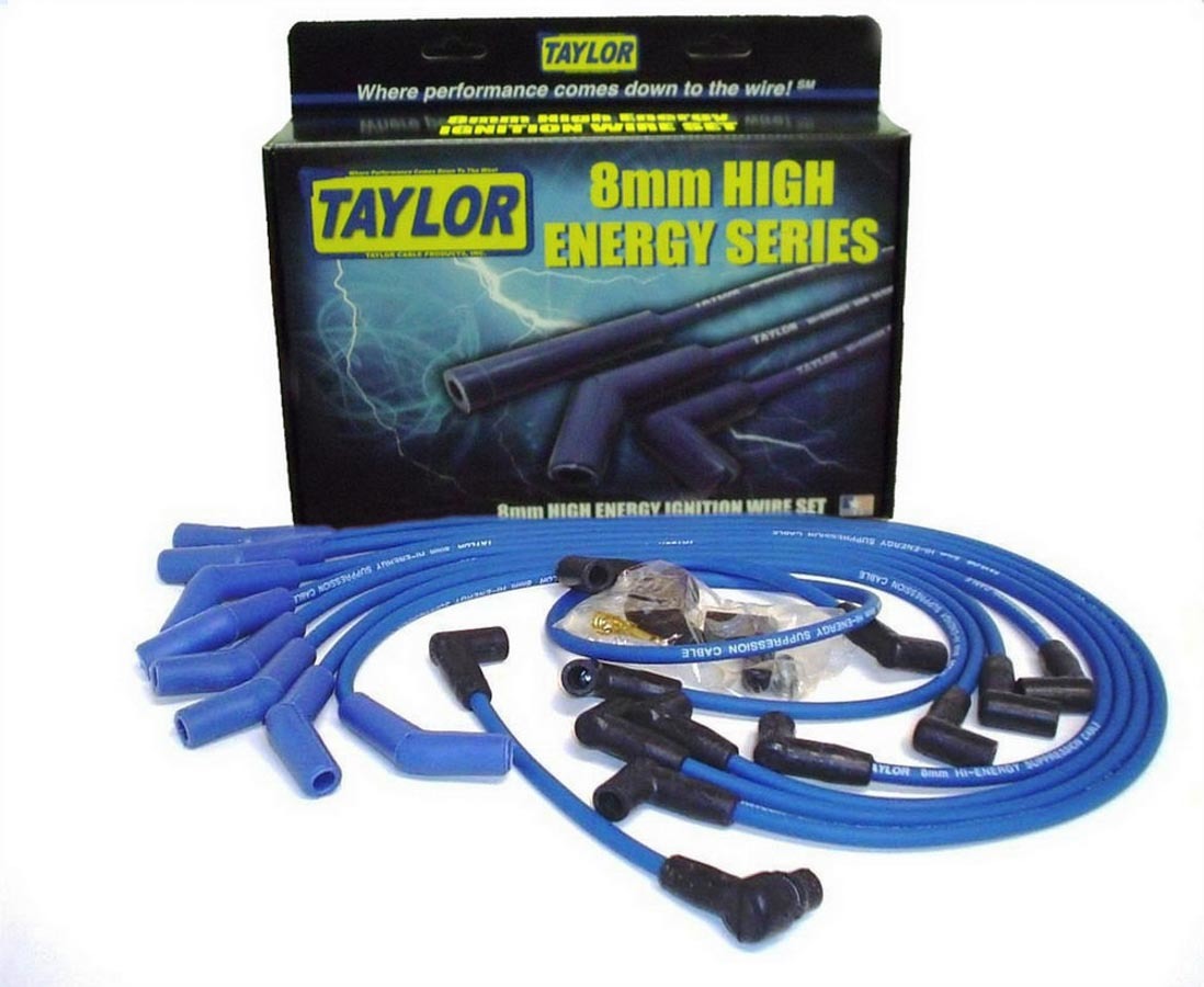 8mm Hi-Energy Custom Fit Spark Plug Wires Taylor Cable