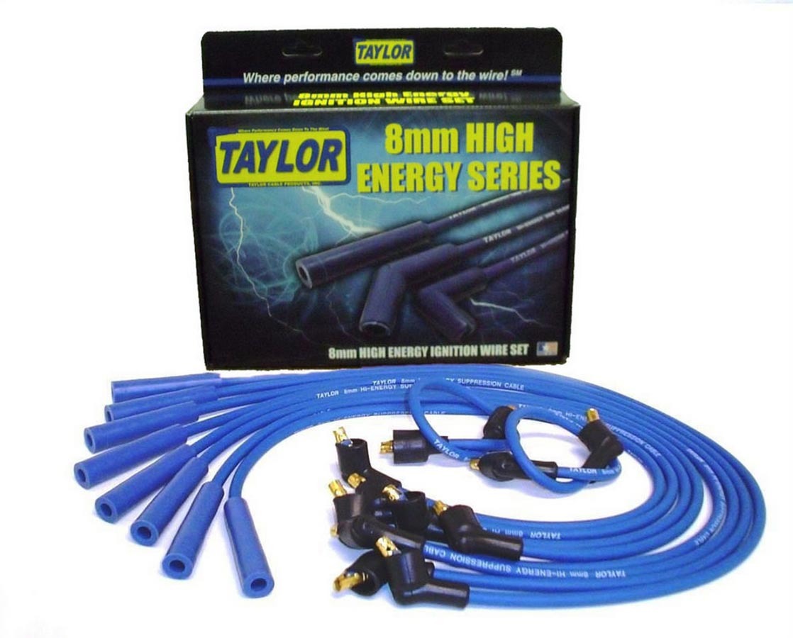 8mm Hi-Energy Custom Fit Spark Plug Wires Taylor Cable