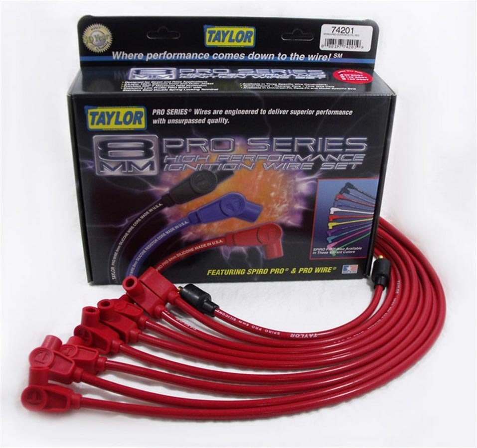 8mm Sb Chevy W/O Hei Spark Plug Wires Taylor Cable