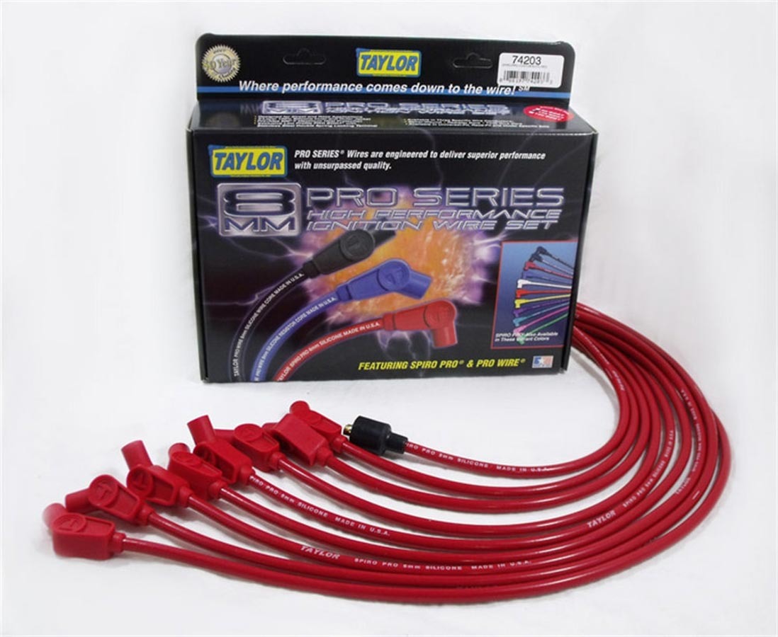 8mm Bb Chevy W/O Hei Spark Plug Wires Taylor Cable
