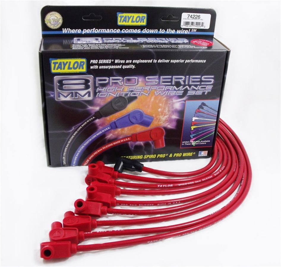 8mm Spiro-Pro Lt-1 Camar Spark Plug Wires Taylor Cable