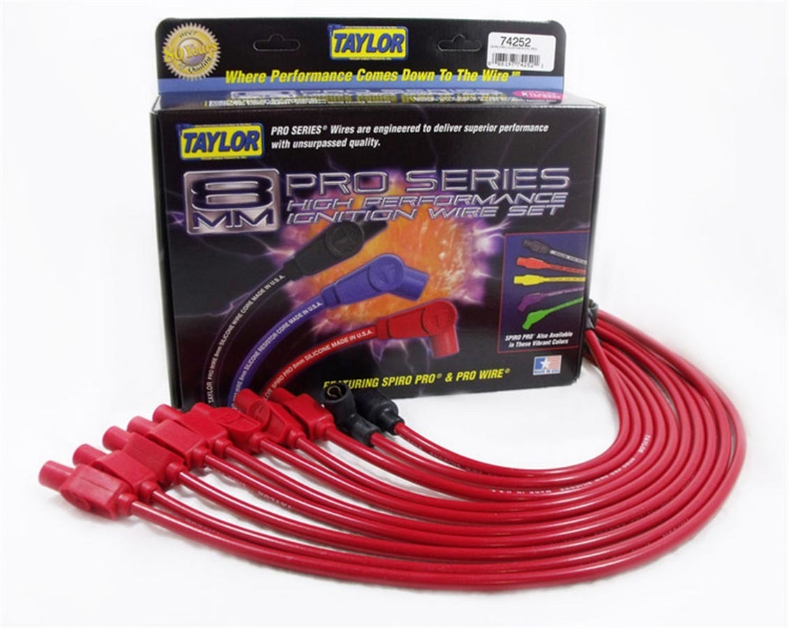 8mm Olds 55/72 / Buick Spark Plug Wires Taylor Cable