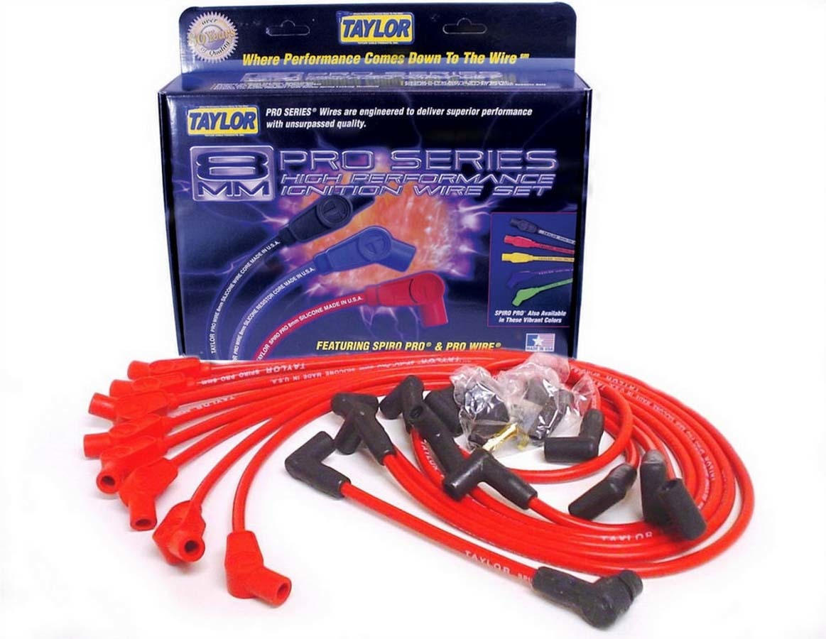 8mm Ford 80/Up / Mustang Spark Plug Wires Taylor Cable