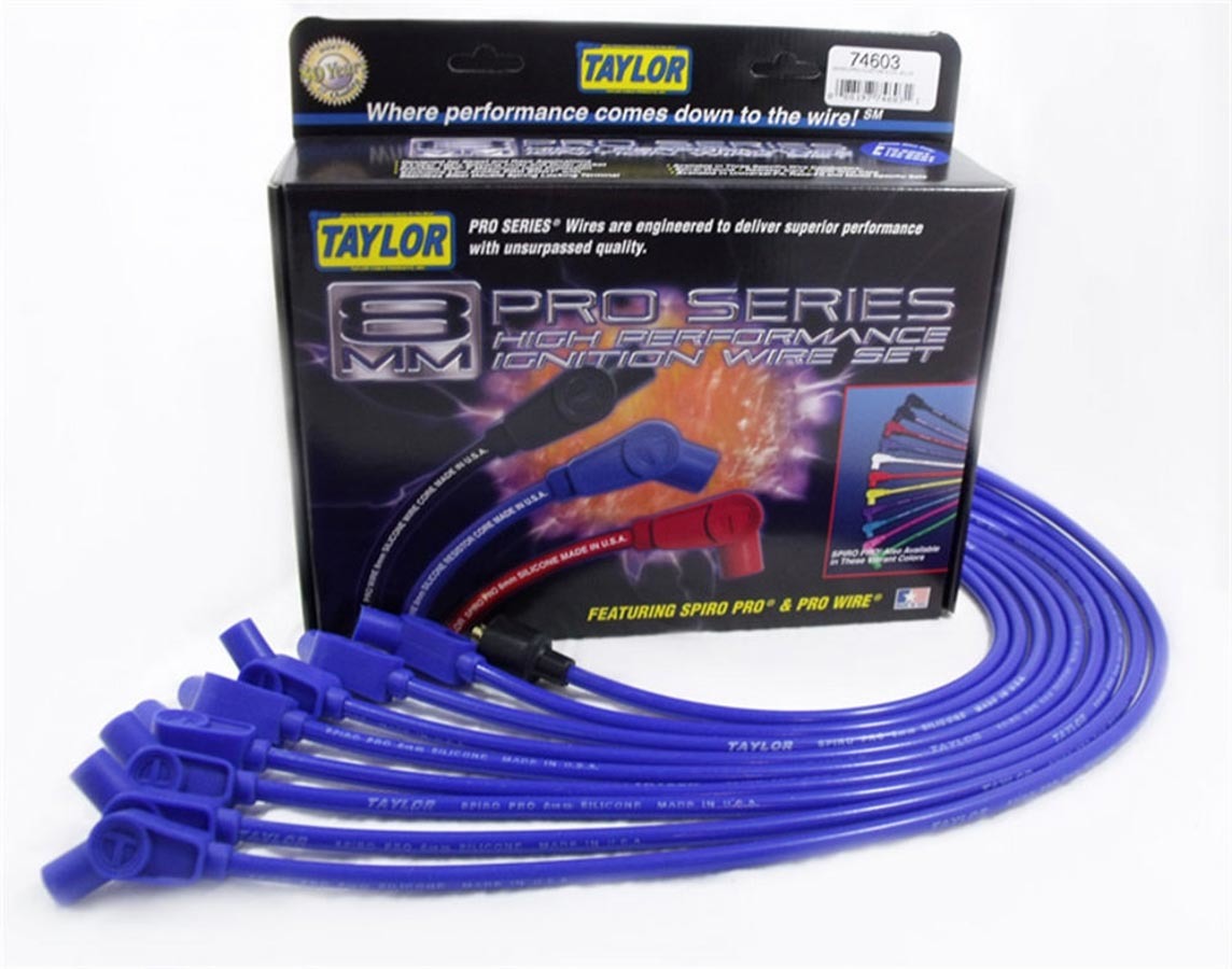 8mm Bb Chevy W/O Hei Spark Plug Wires Taylor Cable