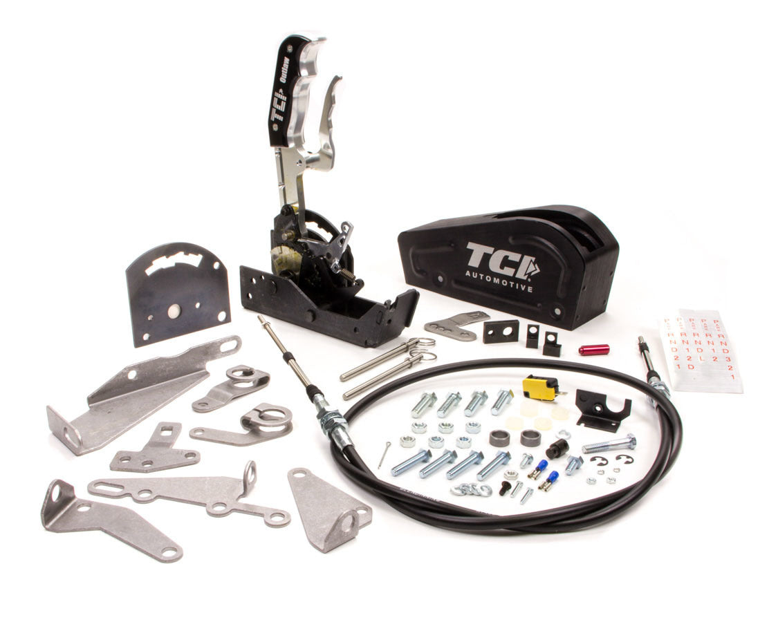 Outlaw Shifter 3-Speed Reverse Pattern w/Cover Transmission Shifters TCI Automotive