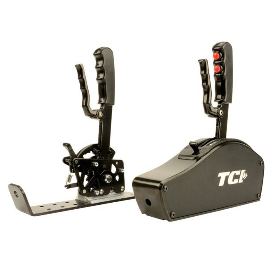Shifter Nexgen w/2 Buttons Black Transmission Shifters TCI Automotive