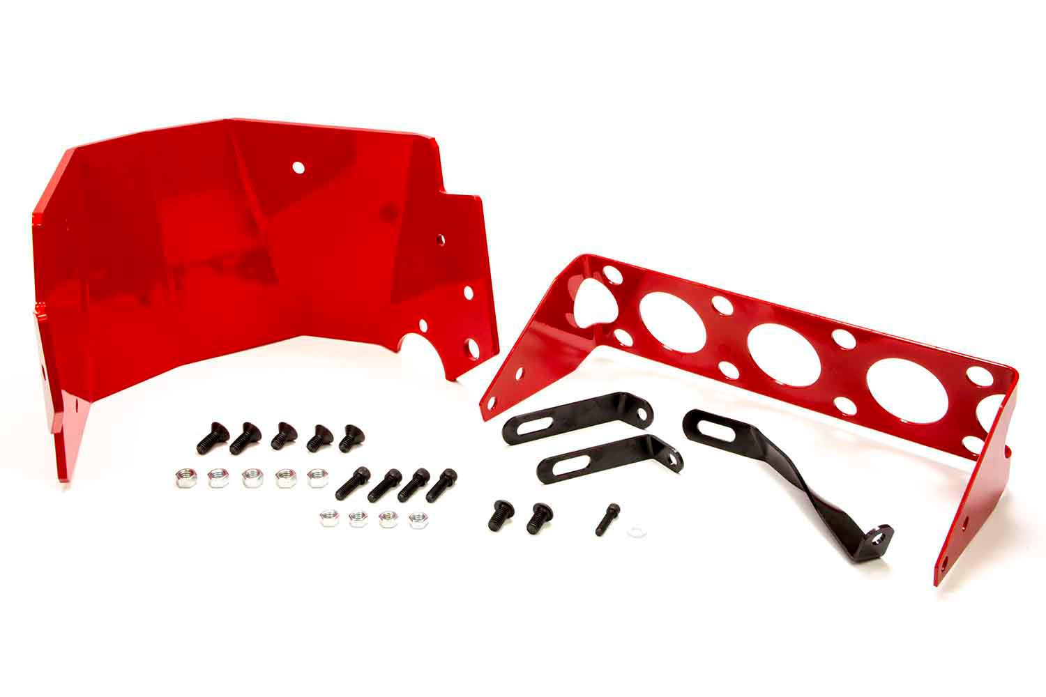 Glide Trans Shield-Red Transmission Shields TCI Automotive