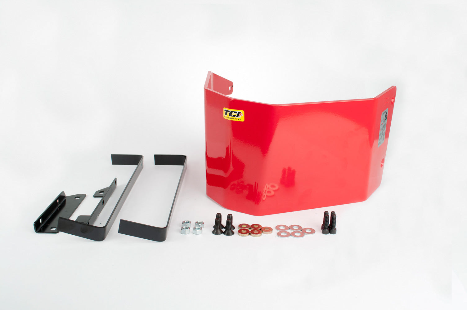 TH350 Trans Shield-Red Transmission Shields TCI Automotive