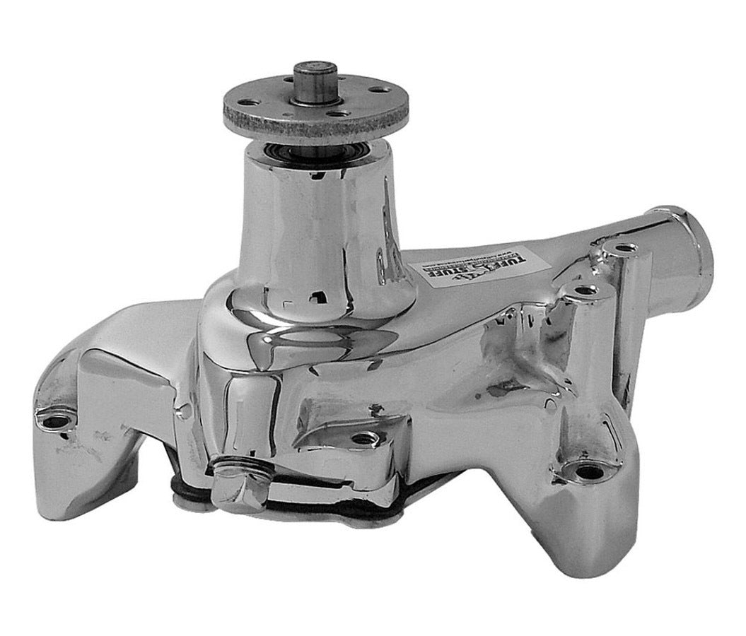 SBC Long Wtr Pump Chrome Water Pumps - Mechanical Tuff Stuff Performance Accessories
