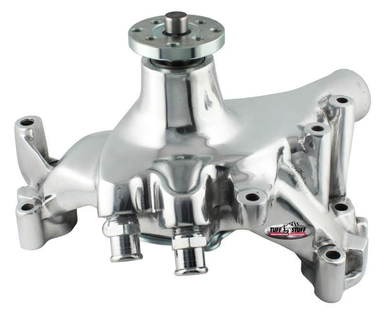 BBC Water Pump Long Smoothie Chrome Water Pumps - Mechanical Tuff Stuff Performance Accessories