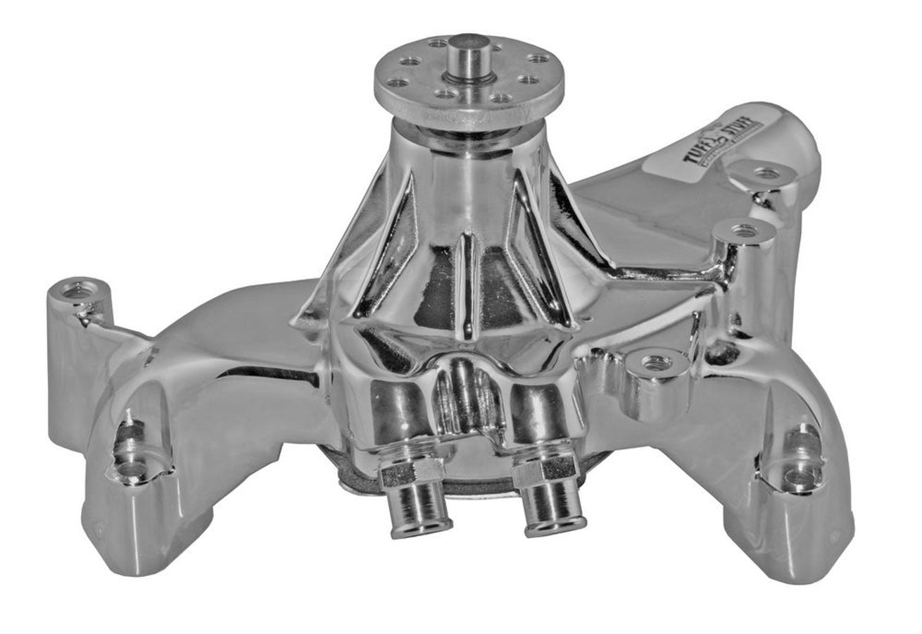BBC Long Water Pump Polished Water Pumps - Mechanical Tuff Stuff Performance Accessories