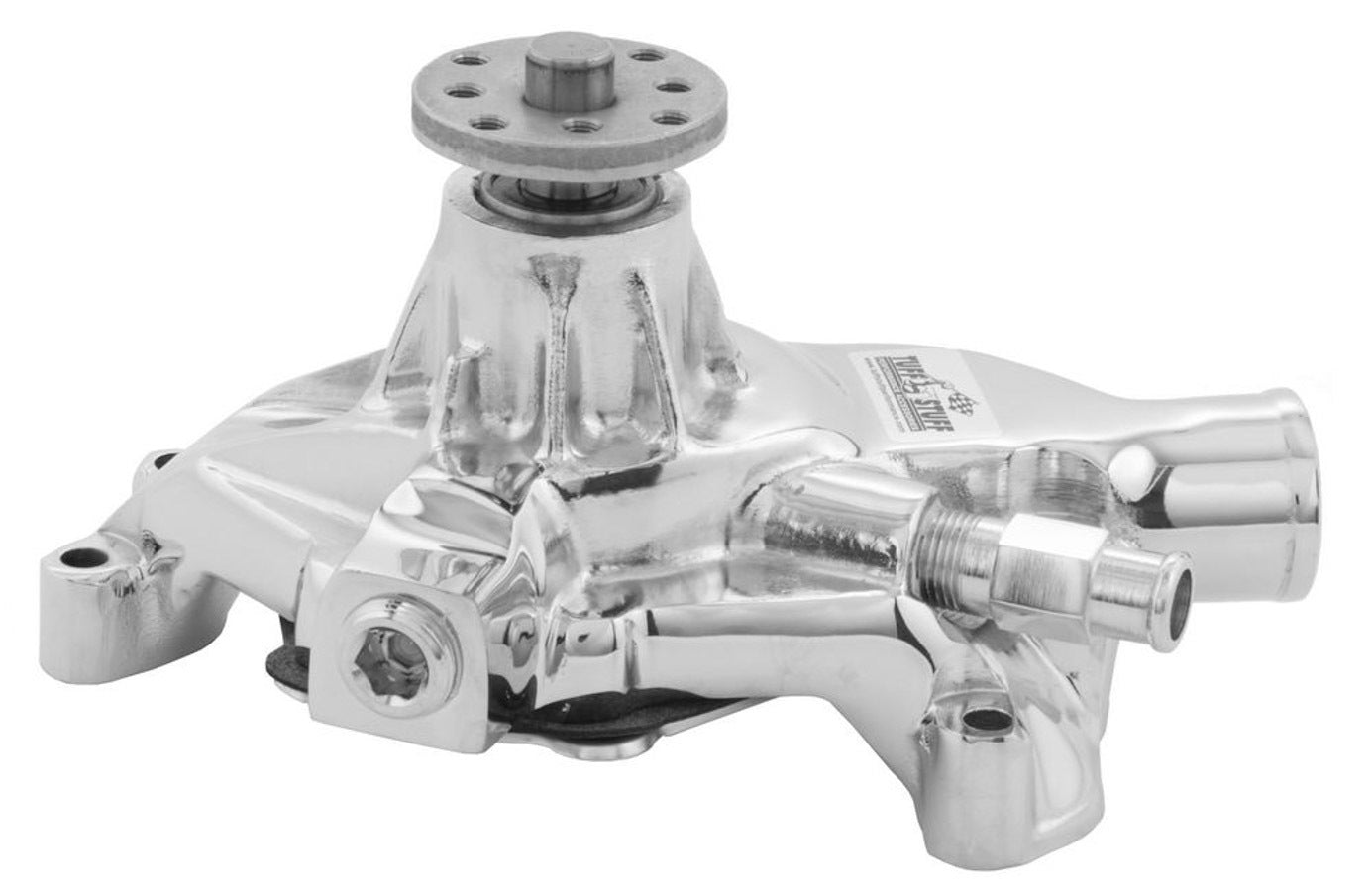 Corvette Water Pump SBC 1972-82 Chrome Water Pumps - Mechanical Tuff Stuff Performance Accessories