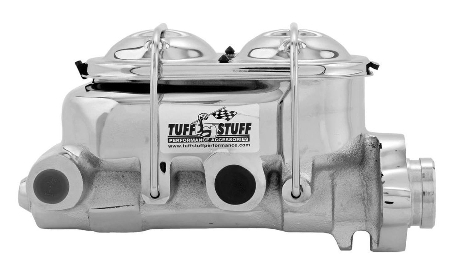 1-1/8in Bore Master Cylinder Chrome Master Cylinders Tuff Stuff Performance Accessories