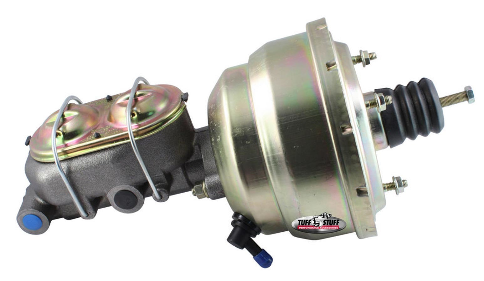 8in Dual Diaphragm Booster Combo w/2071 M/C Master Cylinder and Booster Kits Tuff Stuff Performance Accessories
