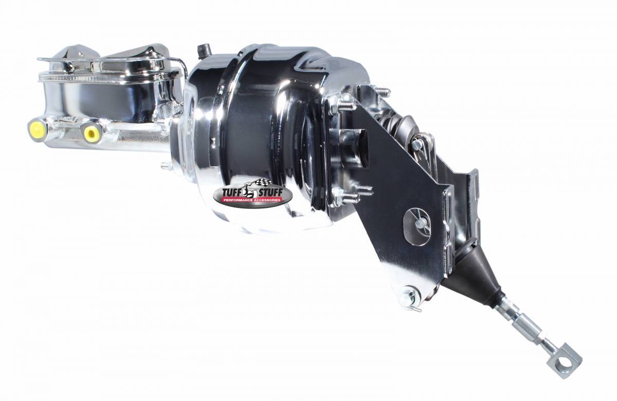 Mopar 8in Booster/Master 15/16in Bore Chrome Master Cylinder and Booster Kits Tuff Stuff Performance Accessories