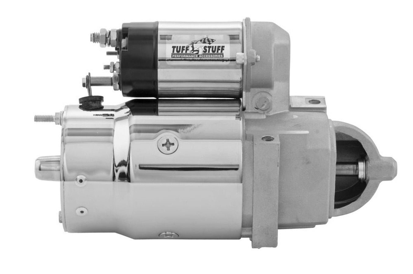 Chevy Starter Chrome Sta ggered Bolt Pattern Starters Tuff Stuff Performance Accessories