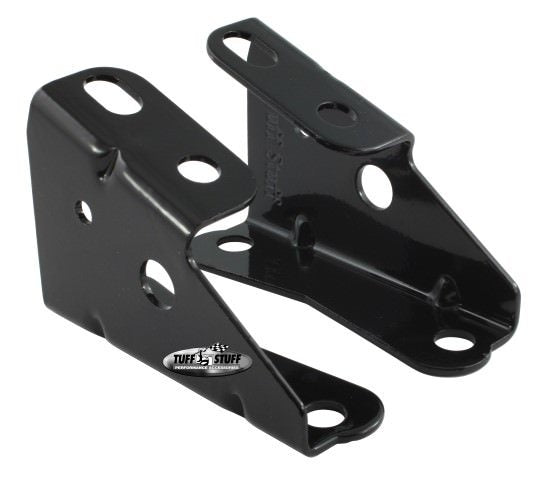 Booster Bracket GM 67-72 Black Powder Coat Master Cylinder and Reservoir Brackets Tuff Stuff Performance Accessories