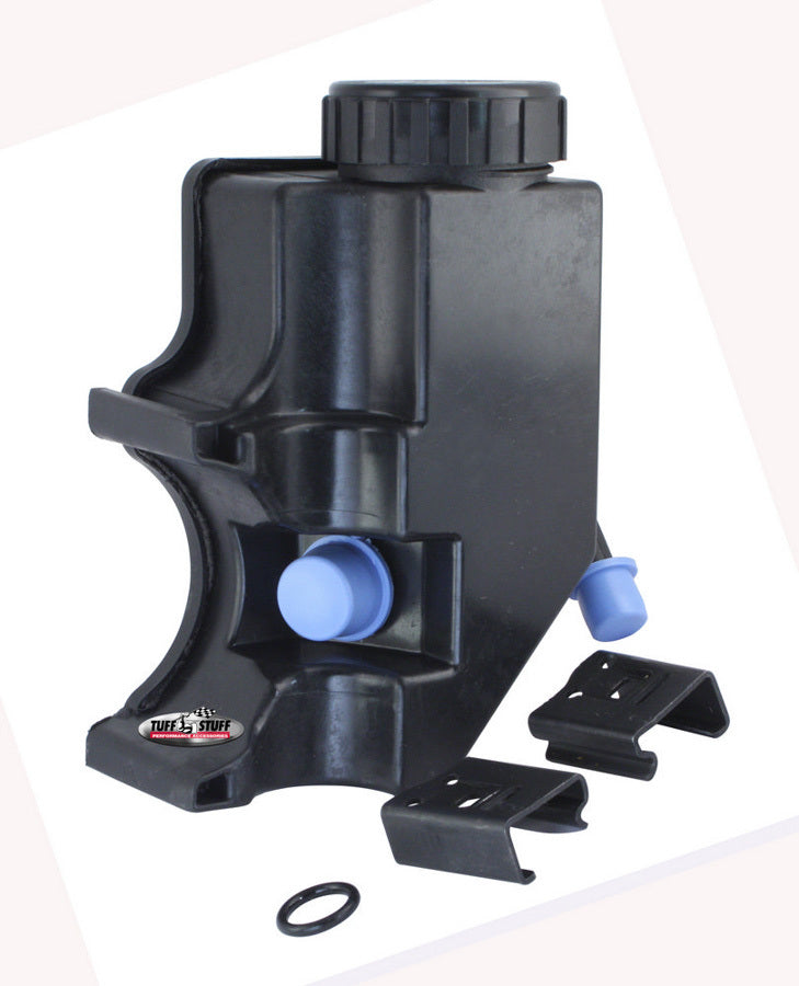 Type II Power Steering Pump Reservoir Black Power Steering Reservoirs Tuff Stuff Performance Accessories