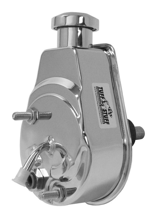 Corvette 80-82 Power Steering Pump Chrome Power Steering Pumps Tuff Stuff Performance Accessories