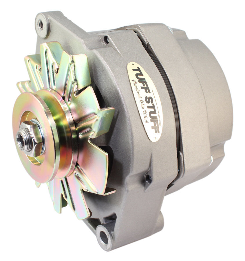 80 Amp Alternator GM 1 Wire V-Groove Alternators/Generators and Components Tuff Stuff Performance Accessories