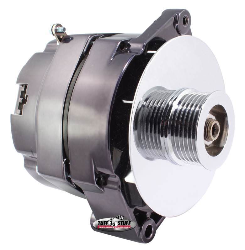 GM 100Amp Alternator 6 Groove Black Alternators/Generators and Components Tuff Stuff Performance Accessories