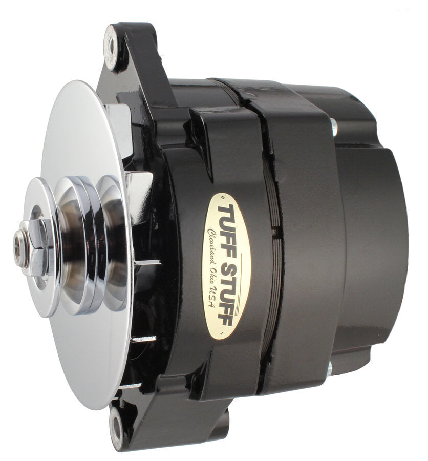 GM Alternator 140 amp 1- Wire Black 9 Clocking Alternators/Generators and Components Tuff Stuff Performance Accessories