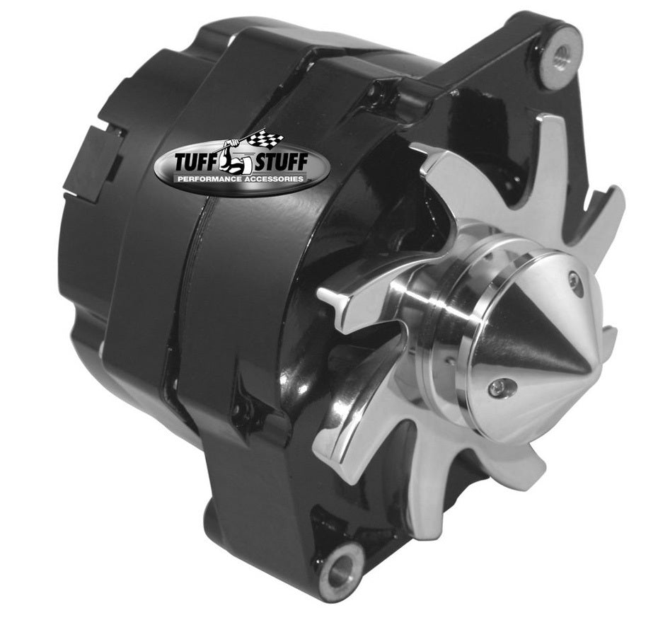 140 Amp Alternator GM 1 Wire V-Groove Alternators/Generators and Components Tuff Stuff Performance Accessories