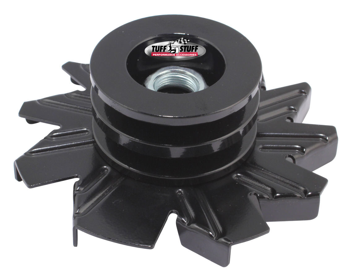Alternator Stealth Black Fan and Pulley Combo Alternator Pulleys Tuff Stuff Performance Accessories