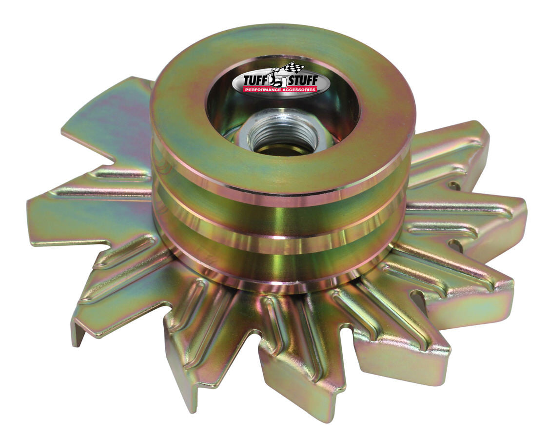 Alternator Gold Zinc Fan And Pulley Combo Alternator Pulleys Tuff Stuff Performance Accessories