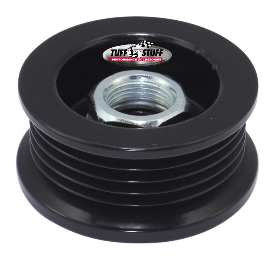 Alternator Stealth Black Pulley 5 Groove Alternator Pulleys Tuff Stuff Performance Accessories