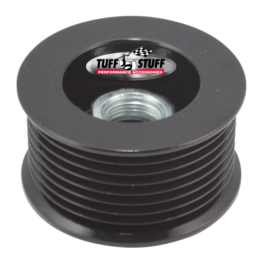 Alternator Stealth Black Pulley 8 Groove Alternator Pulleys Tuff Stuff Performance Accessories