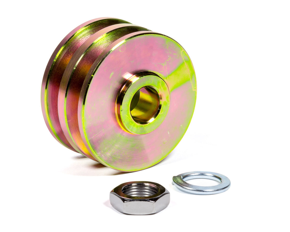 Alternator Gold Zinc Pulley Double V Alternator Pulleys Tuff Stuff Performance Accessories