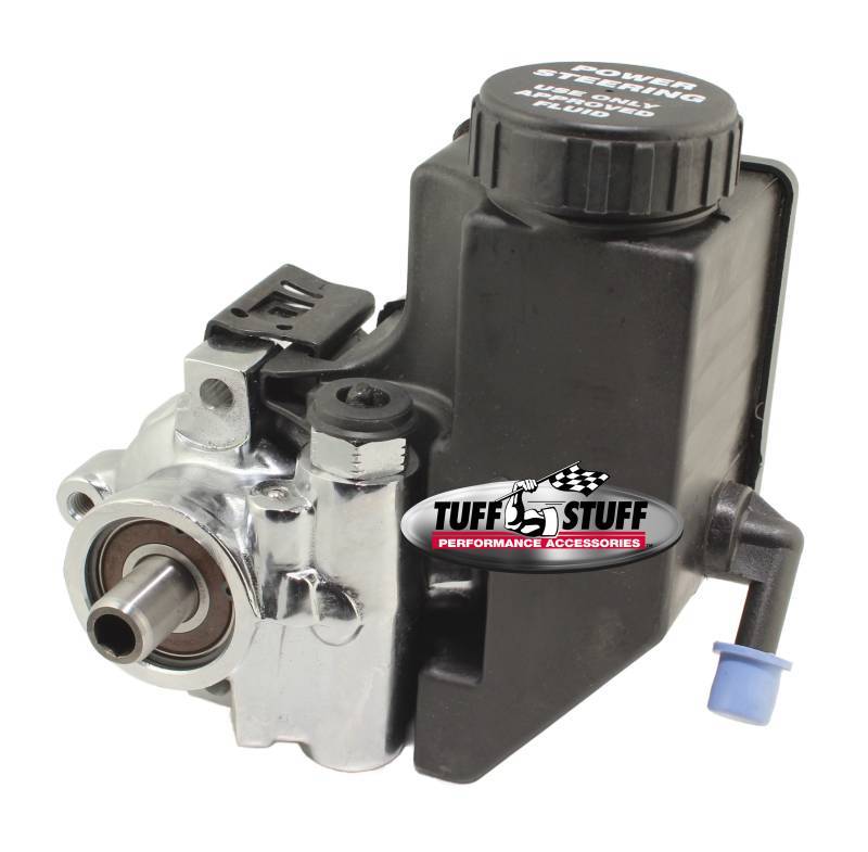 Type II Power Steering Pump w/Reservoir Pol. Power Steering Pumps Tuff Stuff Performance Accessories
