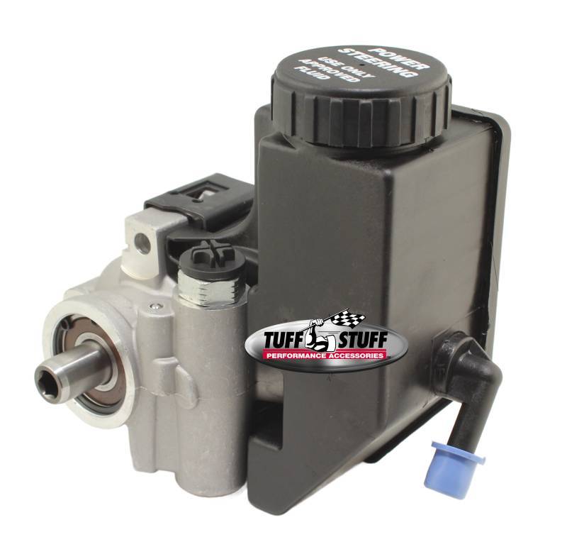 Type II Power Steering Pump w/Reservoir Cast Power Steering Pumps Tuff Stuff Performance Accessories