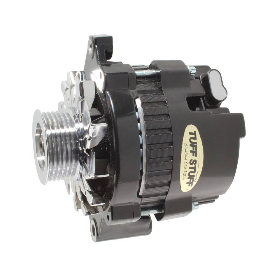 GM Alternator 120 Amp Black 6 Goove Pulley Alternators/Generators and Components Tuff Stuff Performance Accessories