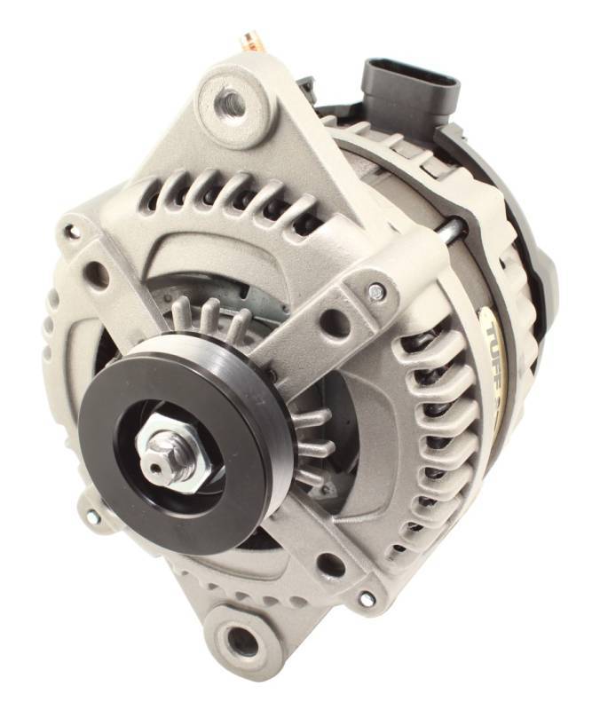 225 MAX AMP Alternator 1-Groove OEM Wire Cast Alternators/Generators and Components Tuff Stuff Performance Accessories