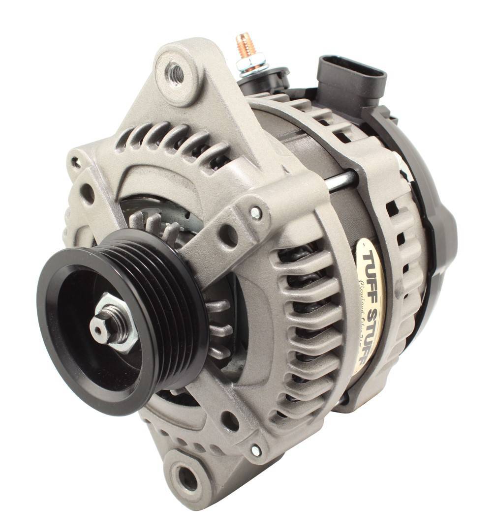 225 MAX AMP Alternator 6-Groove OEM Wire Cast Alternators/Generators and Components Tuff Stuff Performance Accessories