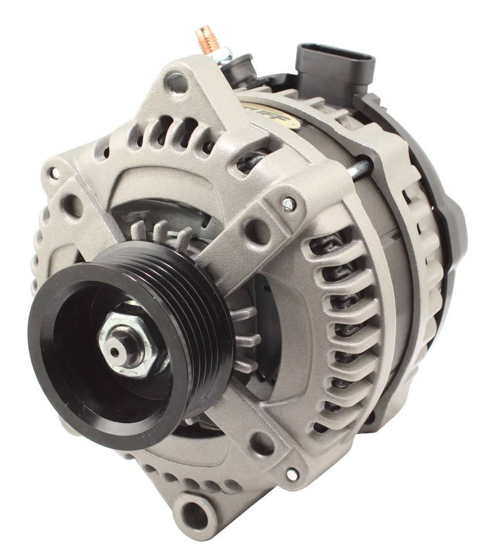 225 MAX AMP Alternator 6-Groove OEM Wire Cast Alternators/Generators and Components Tuff Stuff Performance Accessories