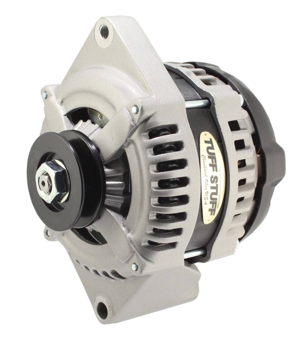 225 MAX AMP Alternator 1 Groove 1 Wire Cast Alternators/Generators and Components Tuff Stuff Performance Accessories