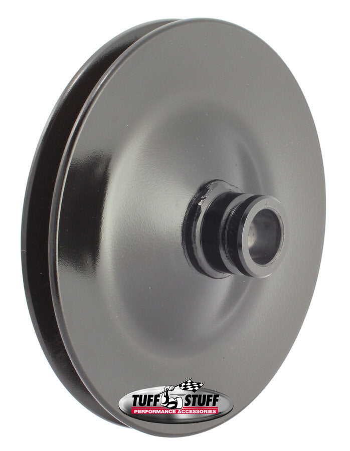 Power Steering Pump Pulley Single V-Groove Power Steering Pulleys Tuff Stuff Performance Accessories