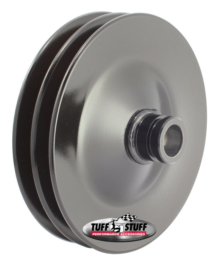 Double V-Groove Power Steering Pump Pulley Power Steering Pulleys Tuff Stuff Performance Accessories