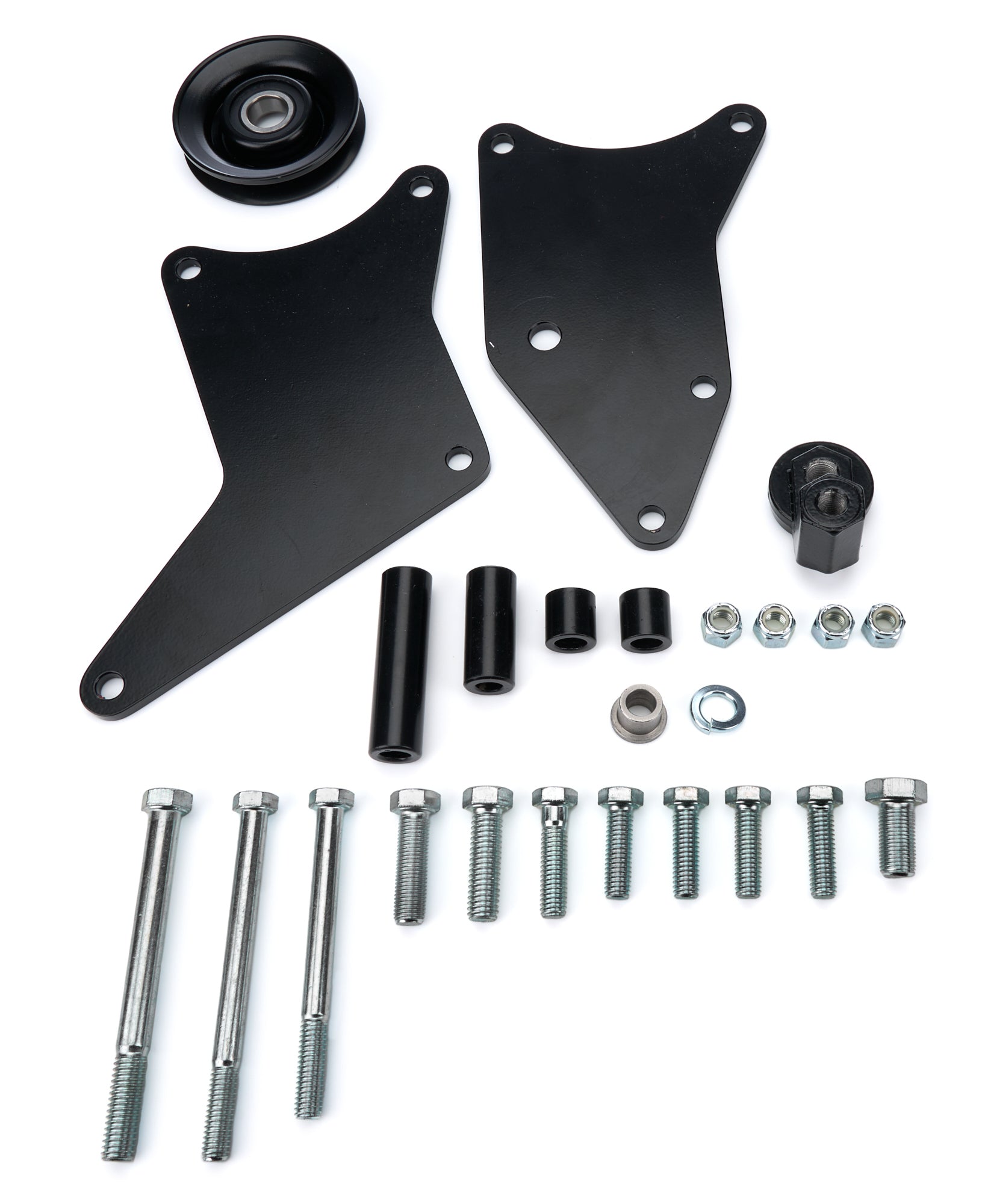 A/C Compressor Bracket BBC Long Water Pump Blk Air Conditioner Brackets and Components Tuff Stuff Performance Accessories