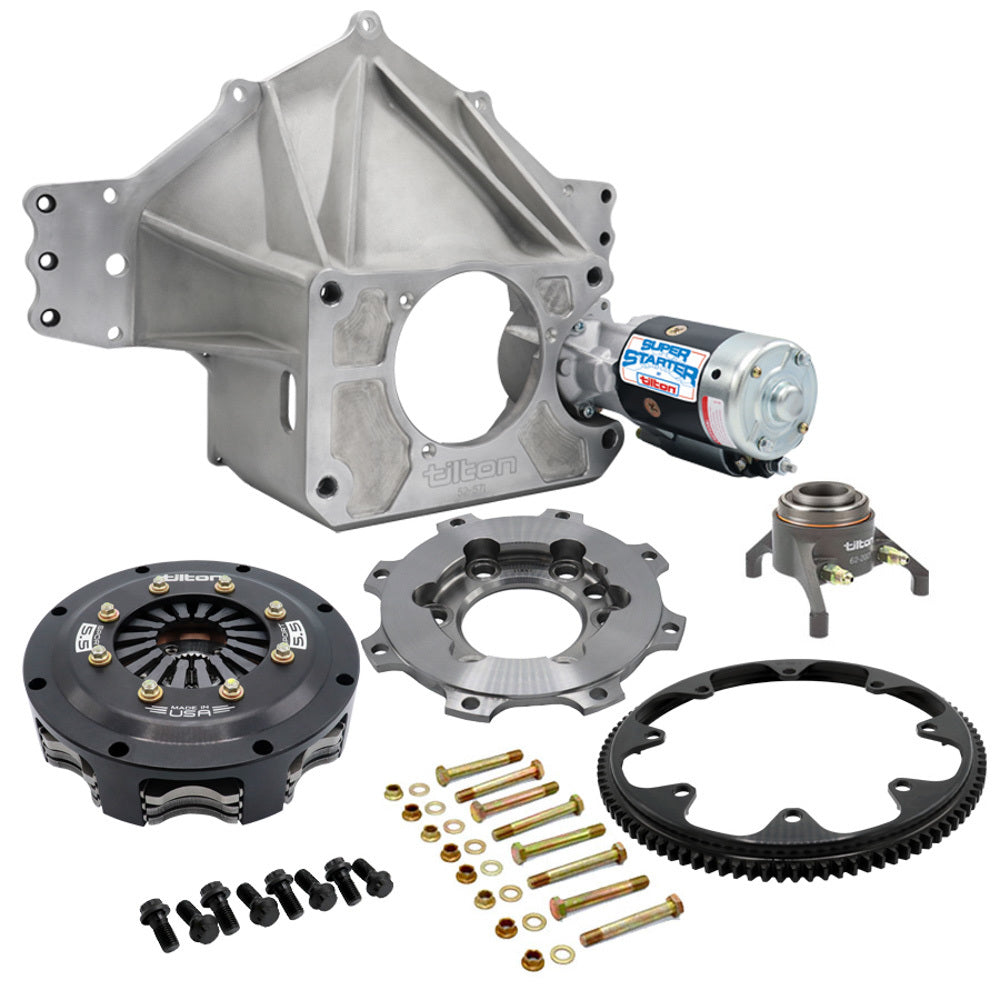 Bellhousing Kit SBC 5.5in 3 Disc 26spl Bellhousings Tilton