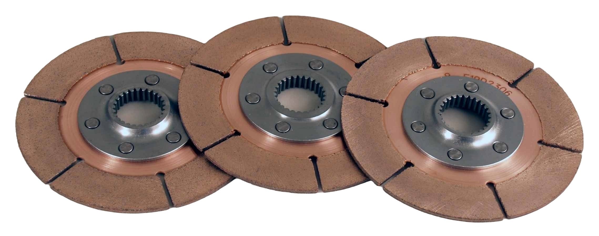 3 Plt Clutch Disc Pack 26 Spline Clutch Discs Tilton