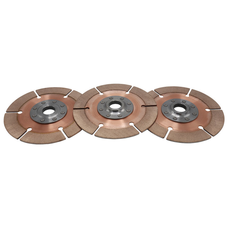 Clutch Pack 3 Disc 7.25in 1-1/4in x 29spl Clutch Discs Tilton