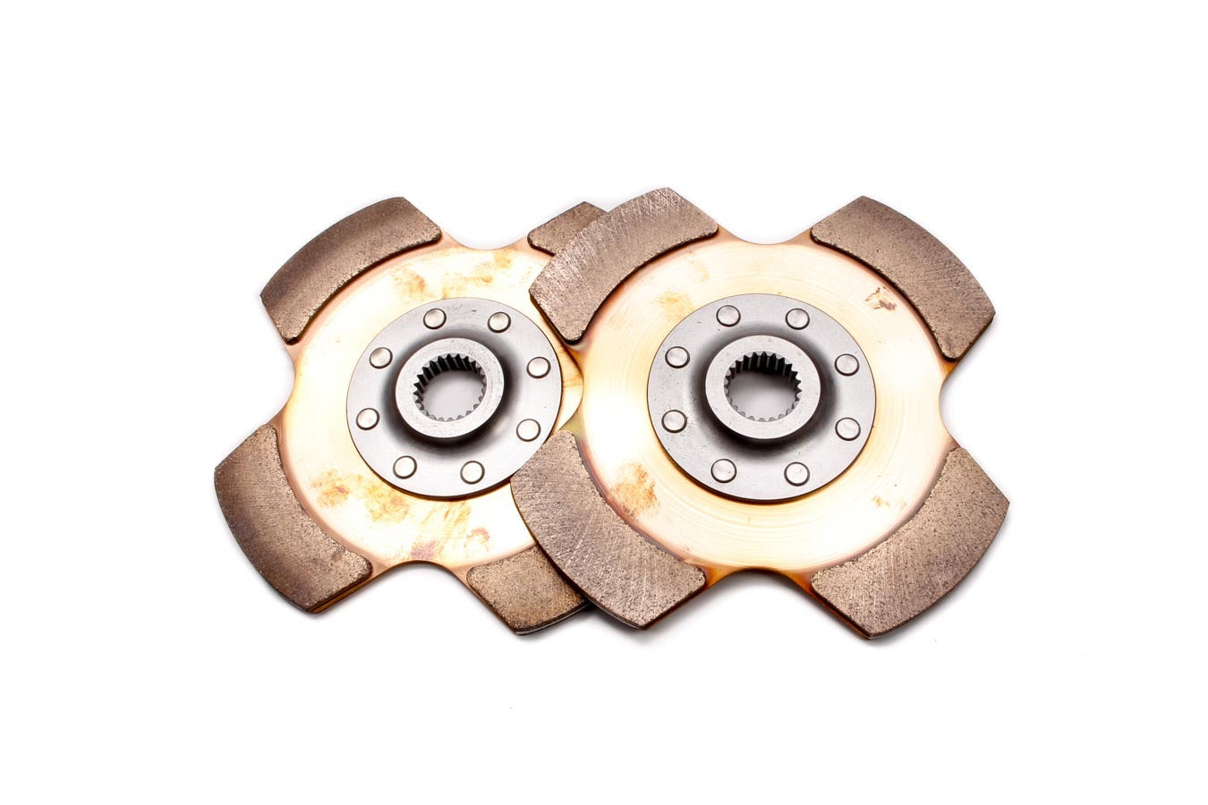 Clutch Pack 2 Disc 7.25 1in x 23spl Cerametallic Clutch Discs Tilton