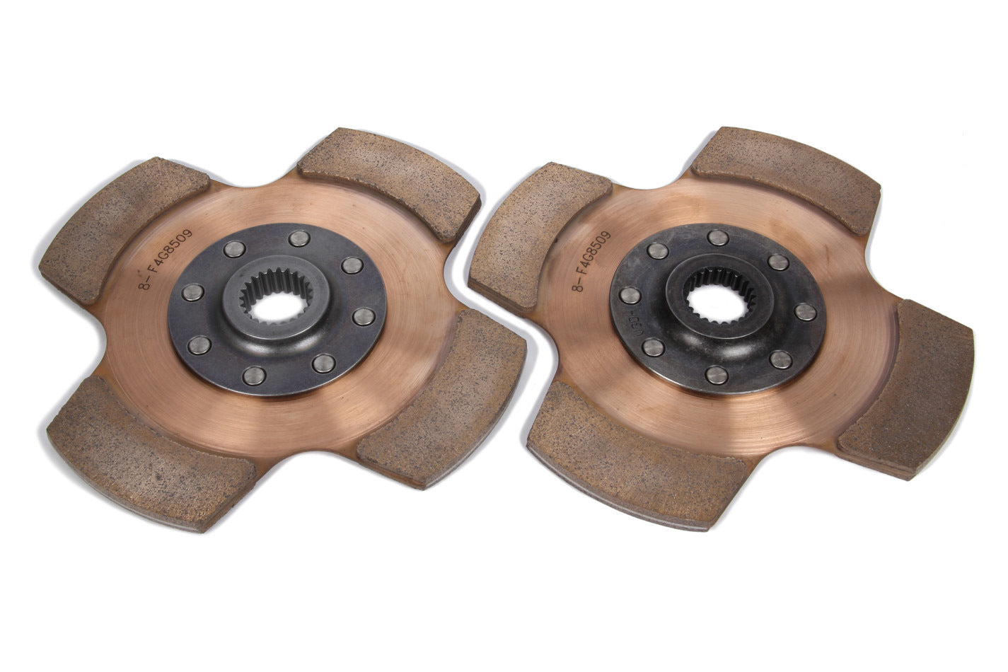 Clutch Pack 2 Disc 7.25 1in x 23spl Cerametallic Clutch Discs Tilton