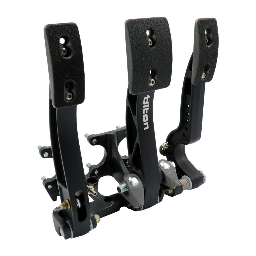3 Pedal Set Alum Floor Mount Pedal Assemblies and Components Tilton