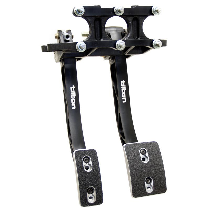 Dual Pedal Assy. Alum Overhang Mount Pedal Assemblies and Components Tilton