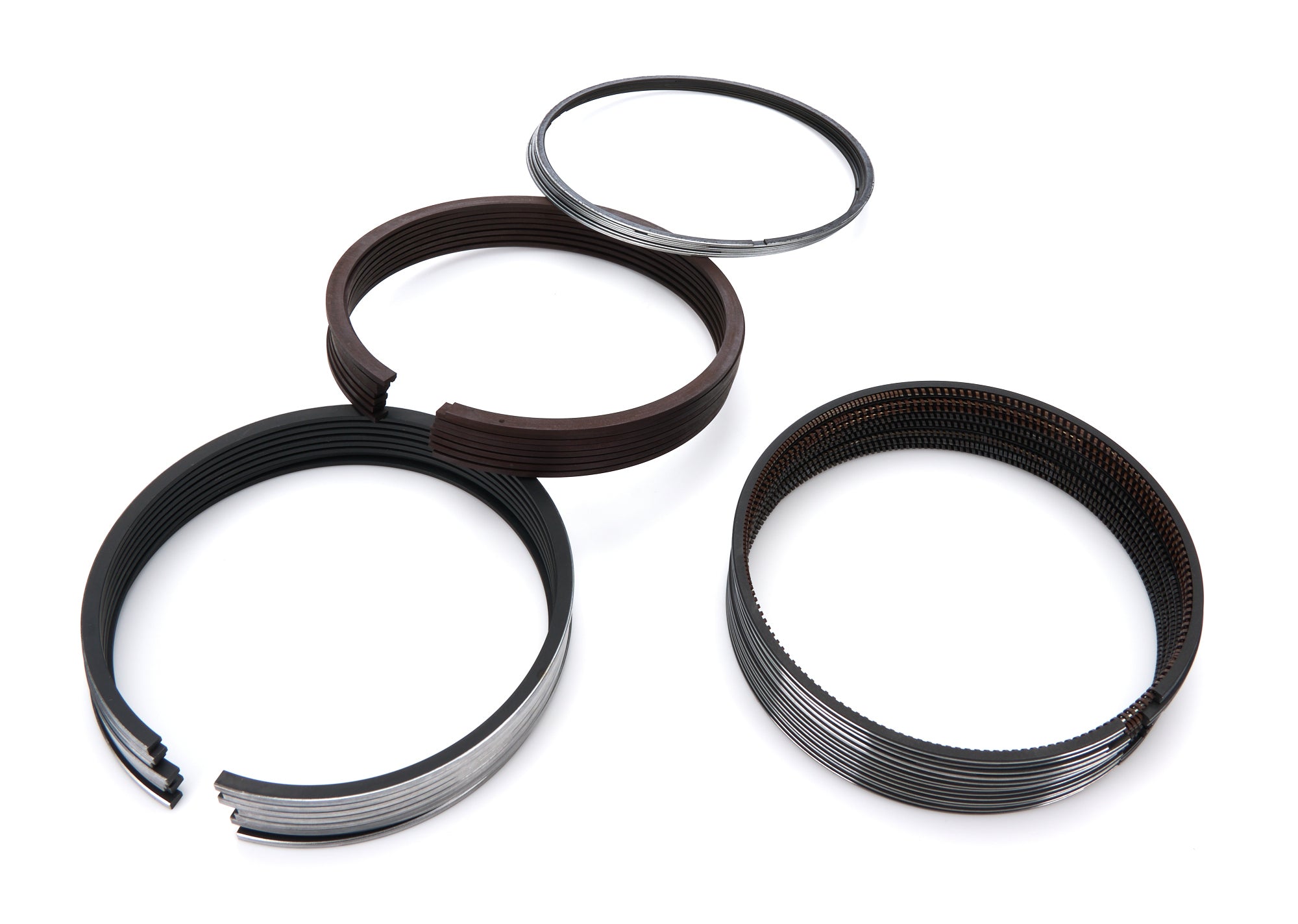 TS Gapl. Piston Ring Set Ford 6.4L Diesel 3.886 Piston Rings Total Seal